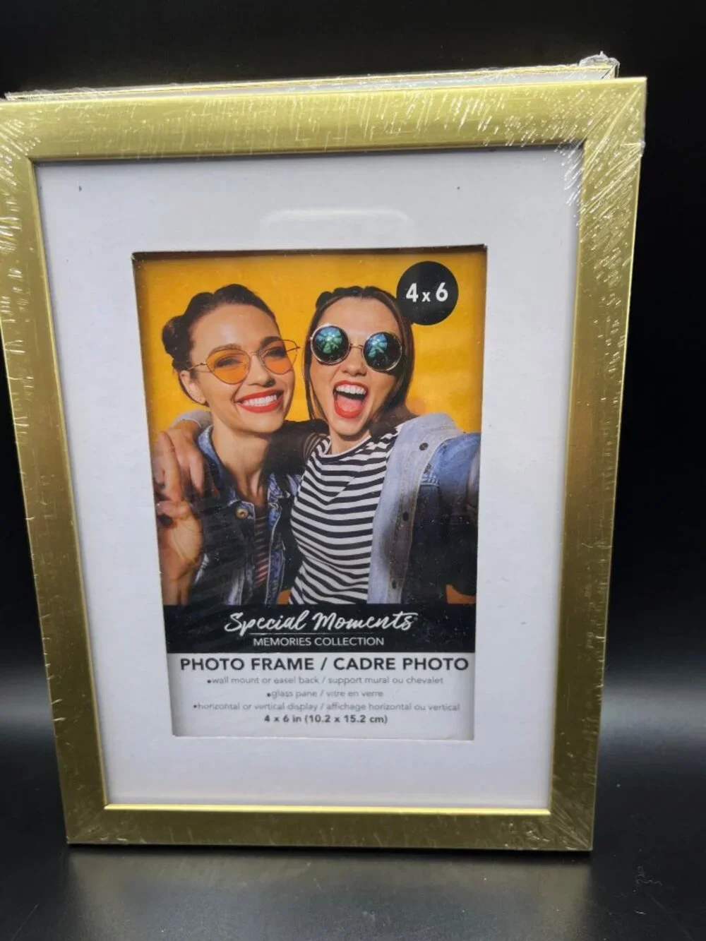 12 Special Moments Photo Frames 4x6/5x7 Gold White Wedding Reception Shower Deco